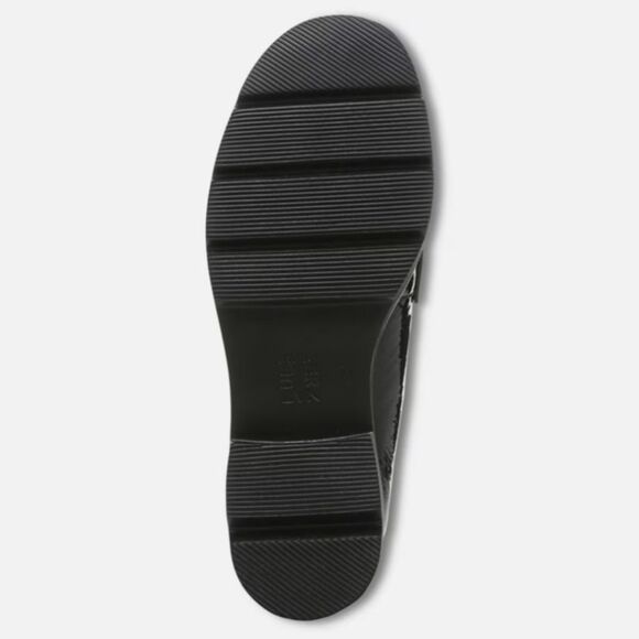 *Last Chance!* Naturalizer Darcy Fringe Leather Loafer in Haven Blue size 8W - Picture 12 of 13